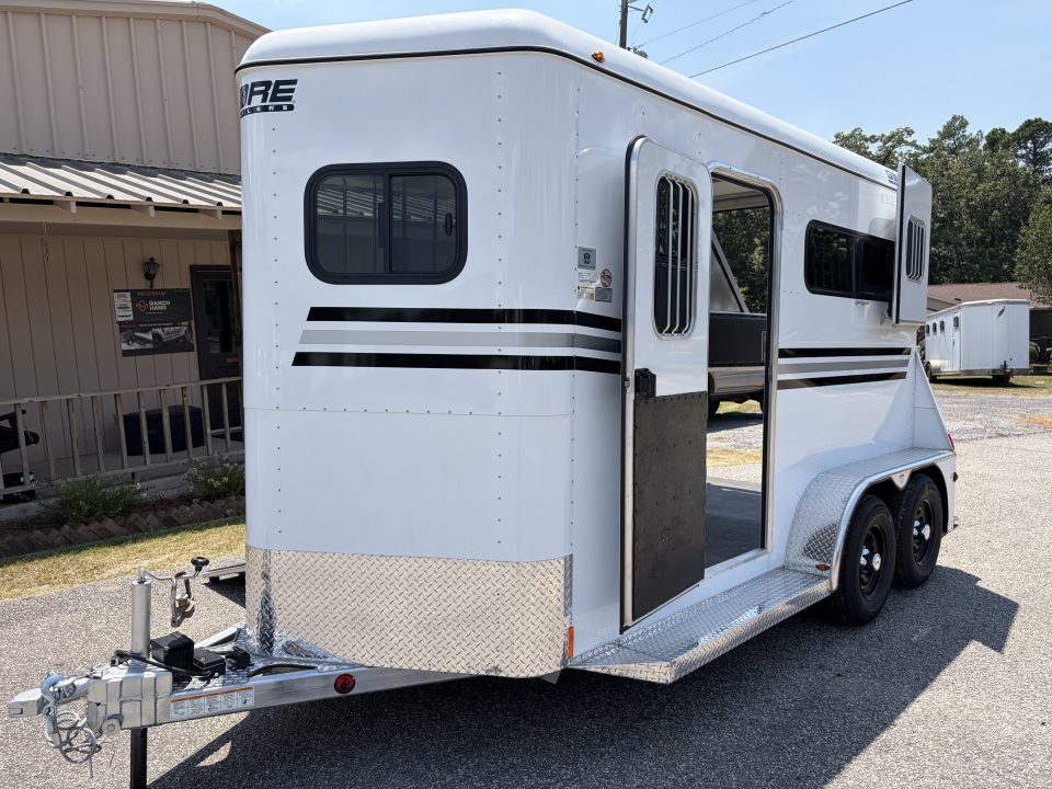 New 2026 Gore Trailers 2HS W/SIDE RAMP Horse Trailer