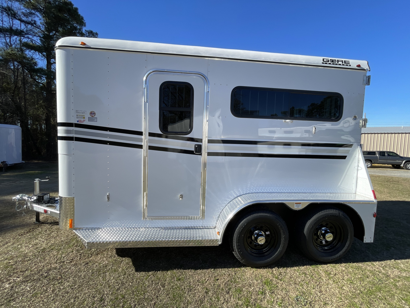 New 2026 Gore Trailers 2HS W/SIDE RAMP Horse Trailer