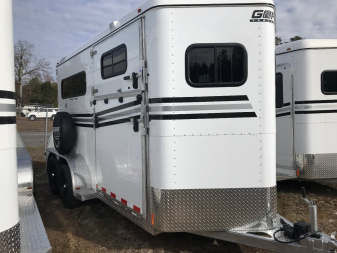 New 2025 Gore Trailers 2HS W/SIDE RAMP Horse Trailer
