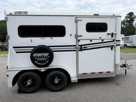 New 2026 Gore Trailers 2HS W/SIDE RAMP Horse Trailer