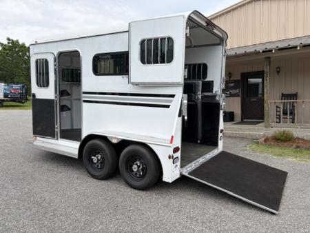 New 2026 Gore Trailers 2HS W/SIDE RAMP Horse Trailer