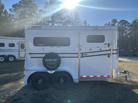 New 2026 Gore Trailers 2HS W/SIDE RAMP Horse Trailer