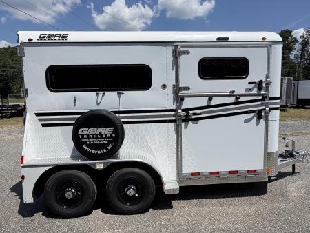New 2026 Gore Trailers 2HS W/SIDE RAMP Horse Trailer