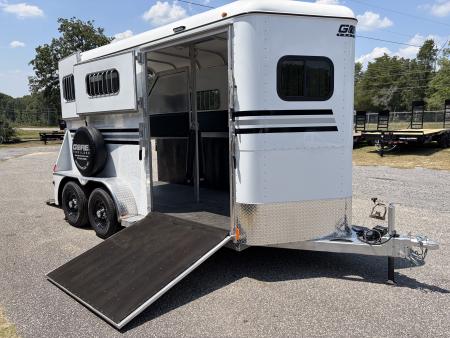 New 2026 Gore Trailers 2HS W/SIDE RAMP Horse Trailer