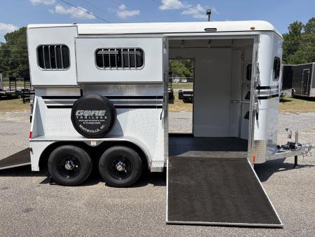New 2026 Gore Trailers 2HS W/SIDE RAMP Horse Trailer