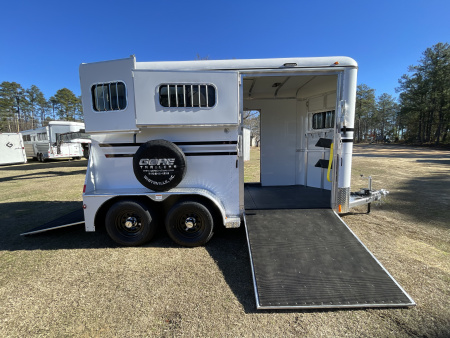 New 2026 Gore Trailers 2HS W/SIDE RAMP Horse Trailer