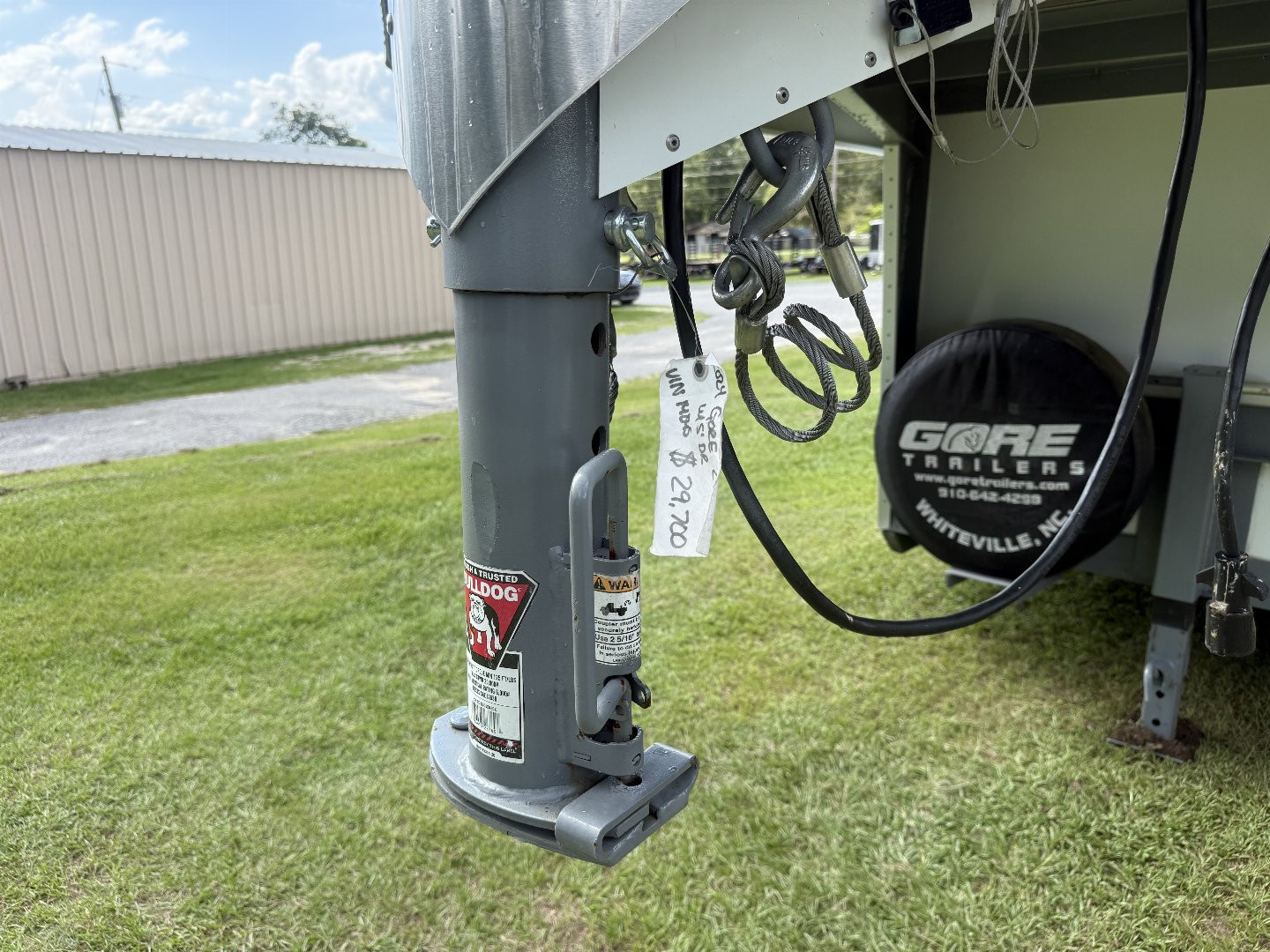 New 2024 Gore Trailers 2HS GN W/5'DR Horse Trailer