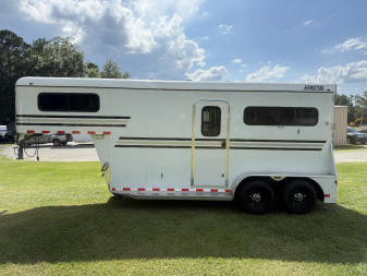 New 2024 Gore Trailers 2HS GN W/5'DR Horse Trailer