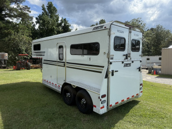 New 2024 Gore Trailers 2HS GN W/5'DR Horse Trailer