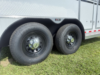 New 2024 Gore Trailers 2HS GN W/5'DR Horse Trailer