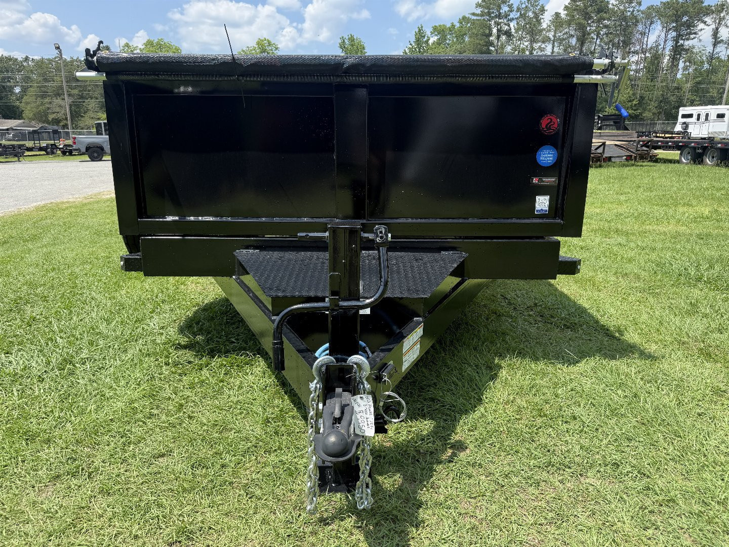 New 2026 Hawke Trailers 7x14 14K Dump Trailer