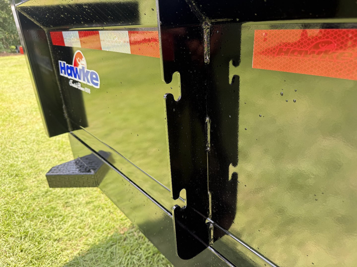 New 2026 Hawke Trailers 7x14 14K Dump Trailer