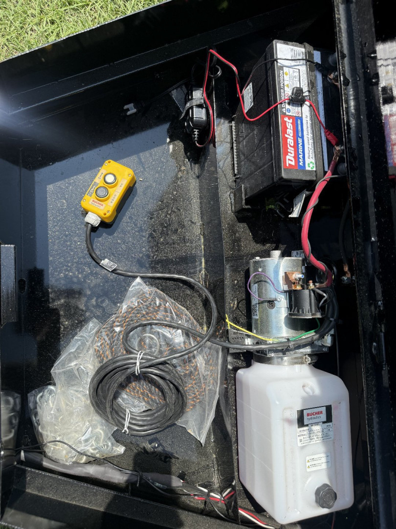 New 2026 Hawke Trailers 7x14 14K Dump Trailer