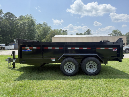 New 2026 Hawke Trailers 7x14 14K Dump Trailer