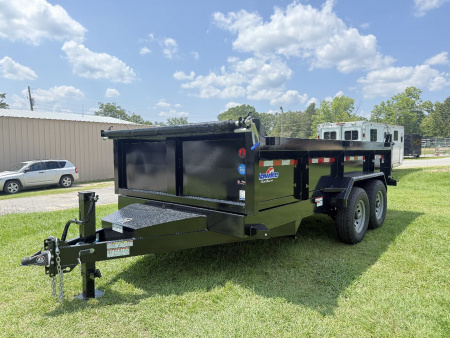 New 2026 Hawke Trailers 7x14 14K Dump Trailer