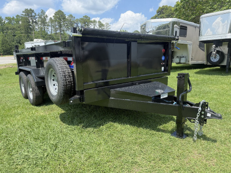 New 2026 Hawke Trailers 7x14 14K Dump Trailer