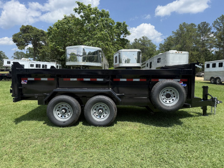 New 2026 Hawke Trailers 7x14 14K Dump Trailer
