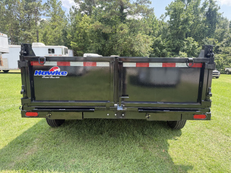 New 2026 Hawke Trailers 7x14 14K Dump Trailer