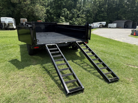 New 2026 Hawke Trailers 7x14 14K Dump Trailer