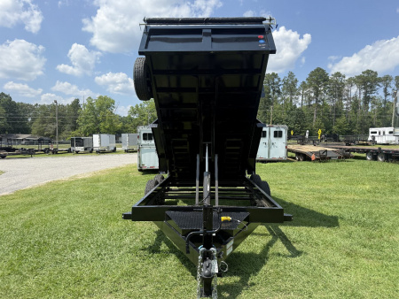 New 2026 Hawke Trailers 7x14 14K Dump Trailer