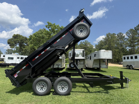 New 2026 Hawke Trailers 7x14 14K Dump Trailer