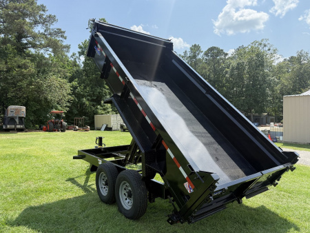 New 2026 Hawke Trailers 7x14 14K Dump Trailer