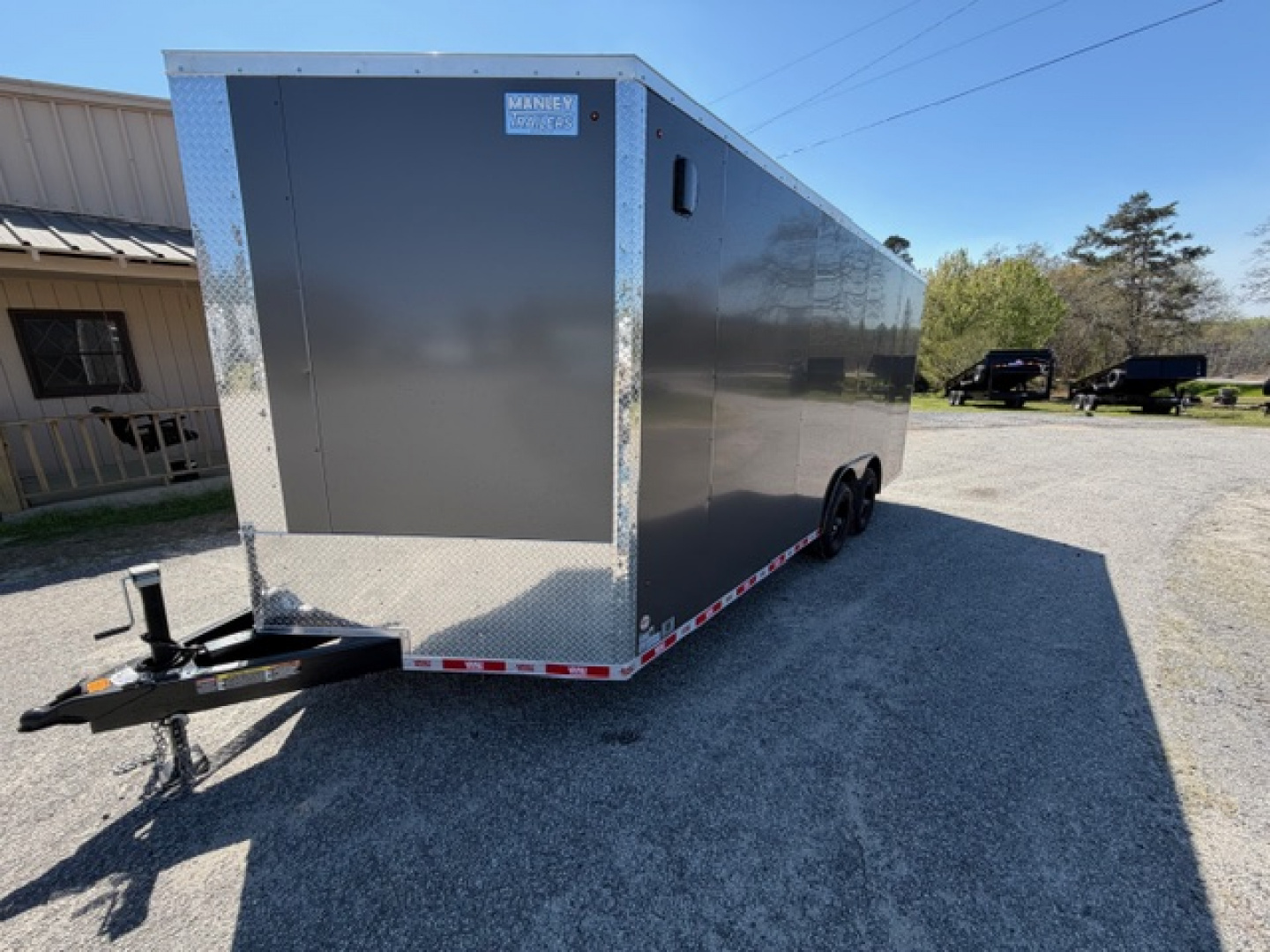 New 2026 Manley Trailers 8.5X18TA Cargo / Enclosed Trailer