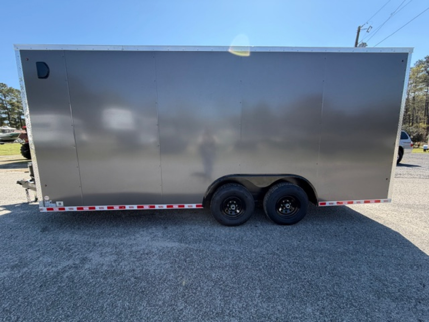 New 2026 Manley Trailers 8.5X18TA Cargo / Enclosed Trailer