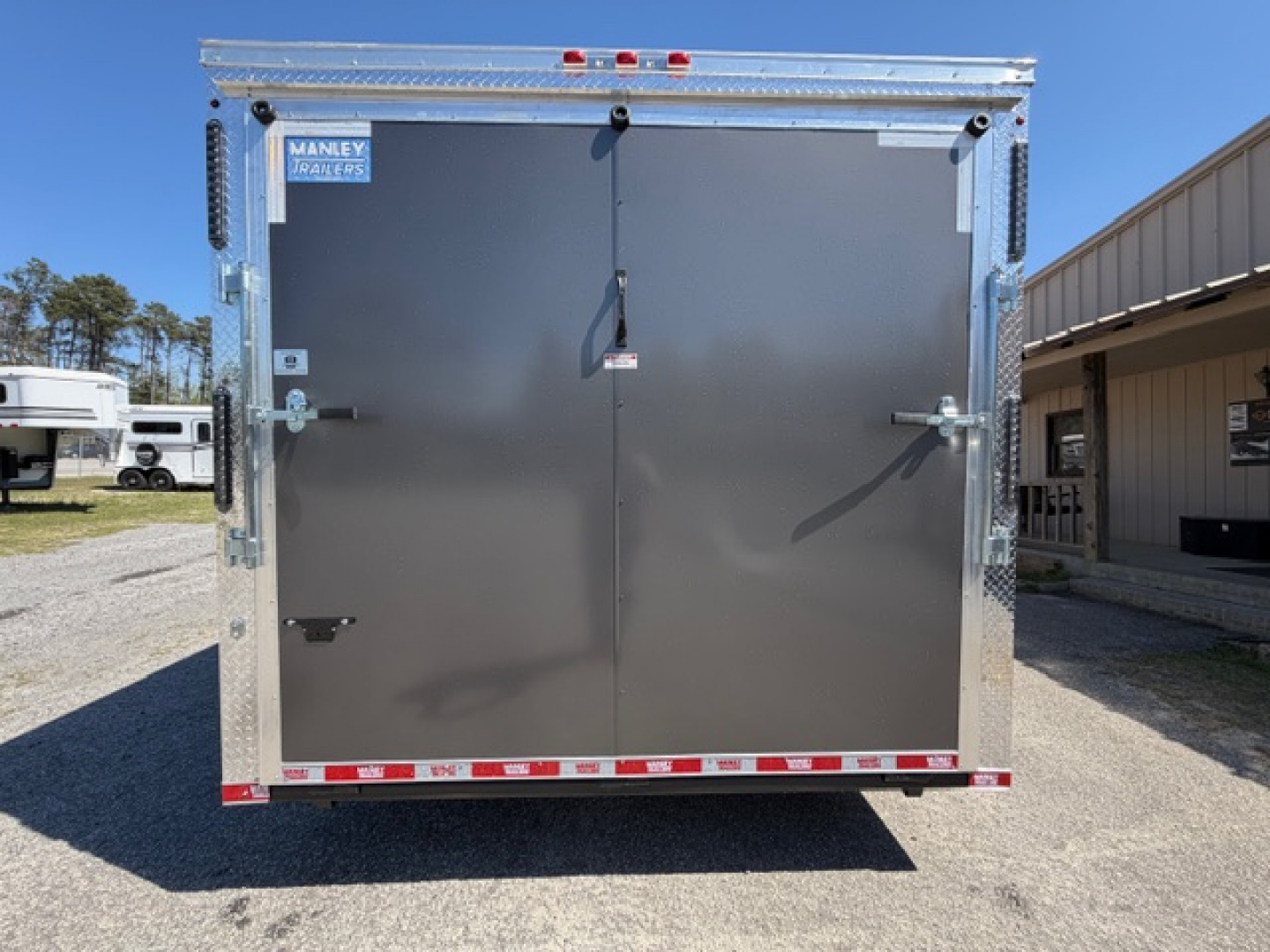 New 2026 Manley Trailers 8.5X18TA Cargo / Enclosed Trailer