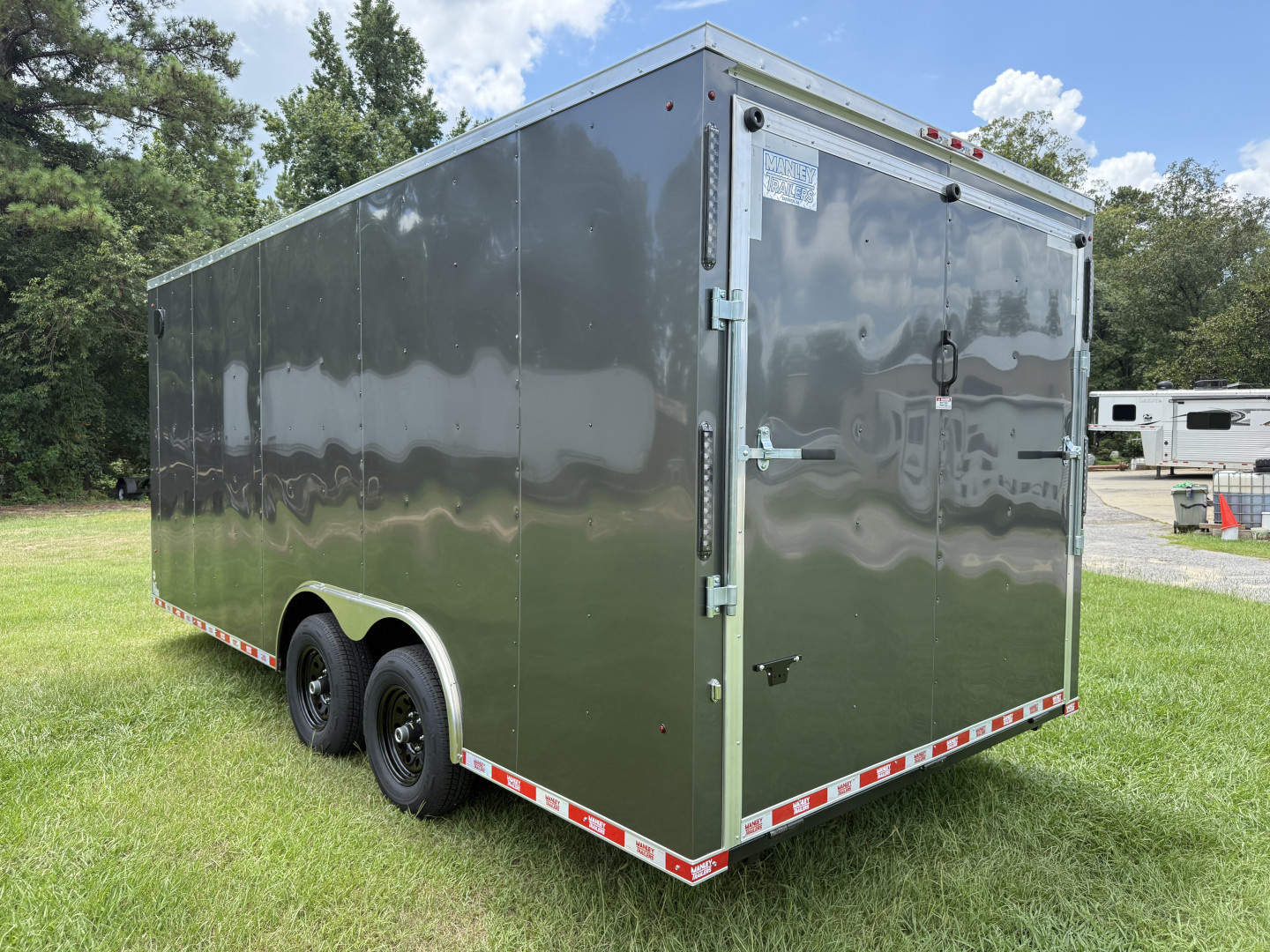New 2025 Manley Trailers 8.5X18TA Cargo / Enclosed Trailer