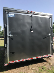 New 2025 Manley Trailers 8.5X18TA Cargo / Enclosed Trailer