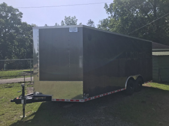 New 2025 Manley Trailers 8.5X18TA Cargo / Enclosed Trailer