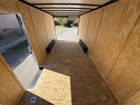 New 2026 Manley Trailers 8.5X18TA Cargo / Enclosed Trailer