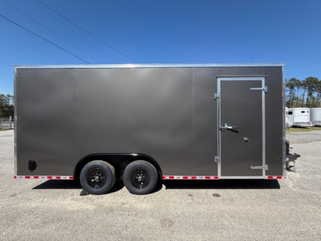 New 2026 Manley Trailers 8.5X18TA Cargo / Enclosed Trailer