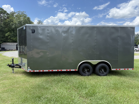 New 2025 Manley Trailers 8.5X18TA Cargo / Enclosed Trailer