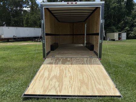 New 2025 Manley Trailers 8.5X18TA Cargo / Enclosed Trailer