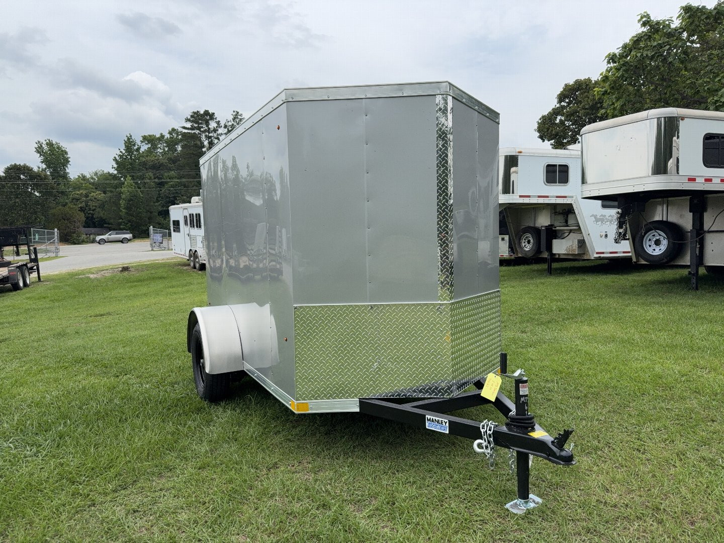 New 2025 Manley Trailers 5X8SA Cargo / Enclosed Trailer
