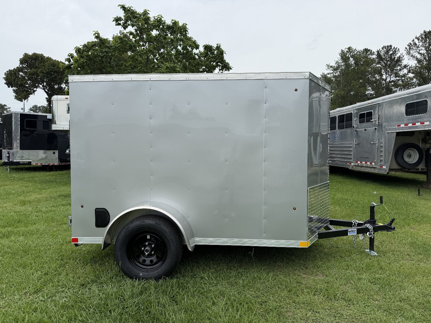 New 2025 Manley Trailers 5X8SA Cargo / Enclosed Trailer