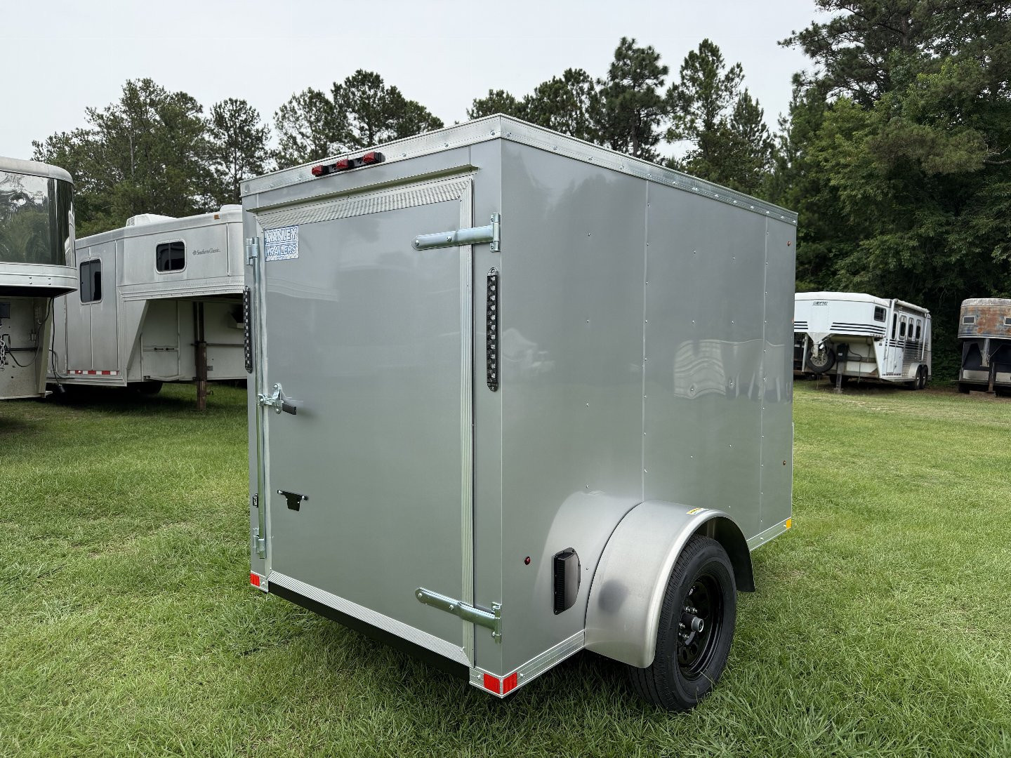 New 2025 Manley Trailers 5X8SA Cargo / Enclosed Trailer