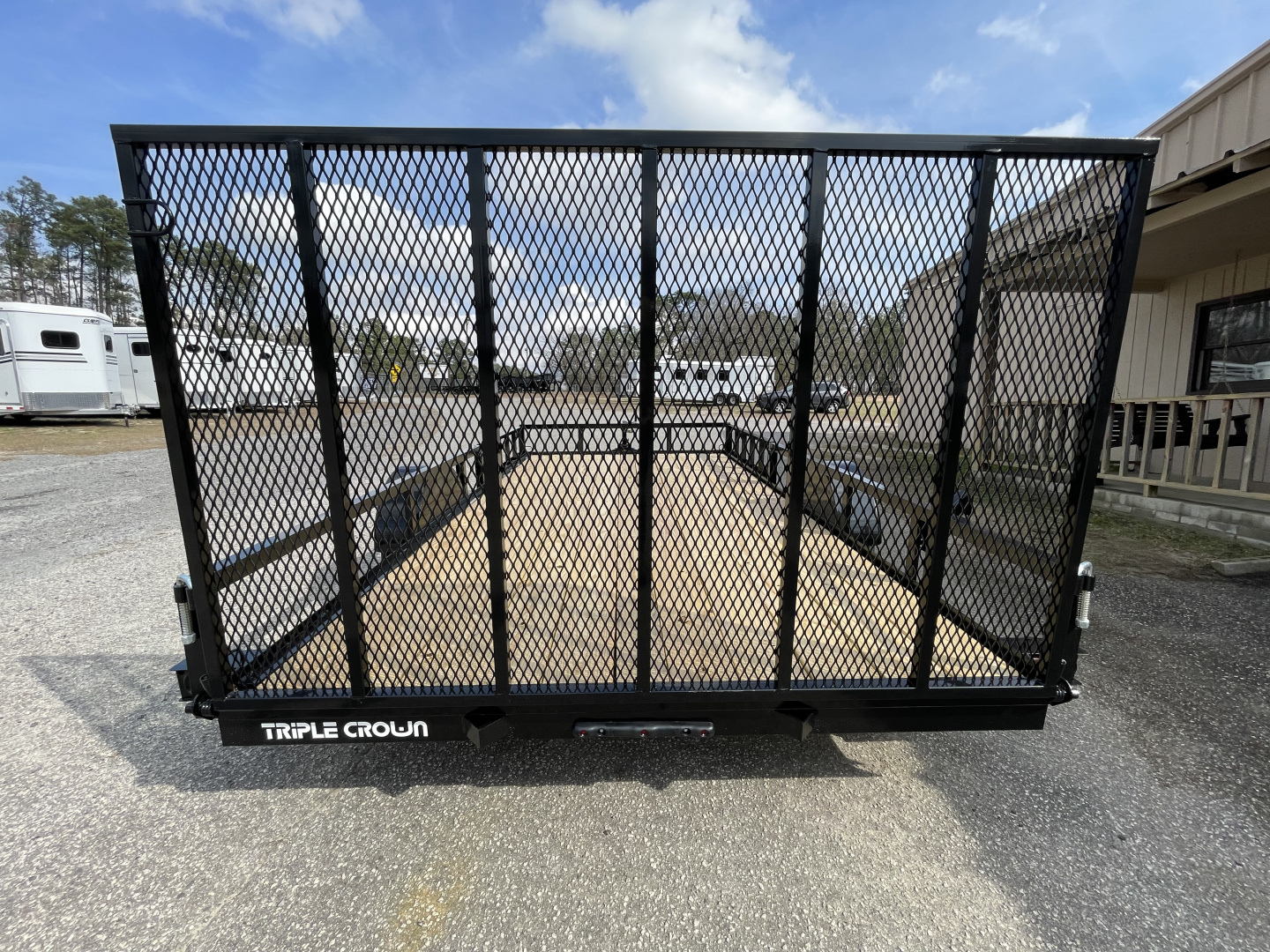 New 2026 Triple Crown Trailers 7x14ATV Utility Trailer