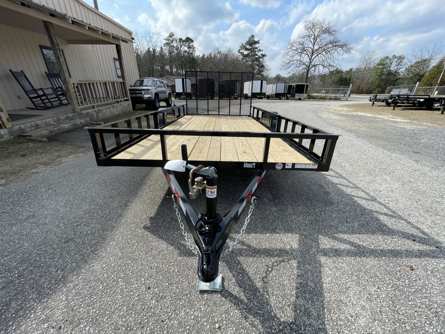 New 2026 Triple Crown Trailers 7x14ATV Utility Trailer