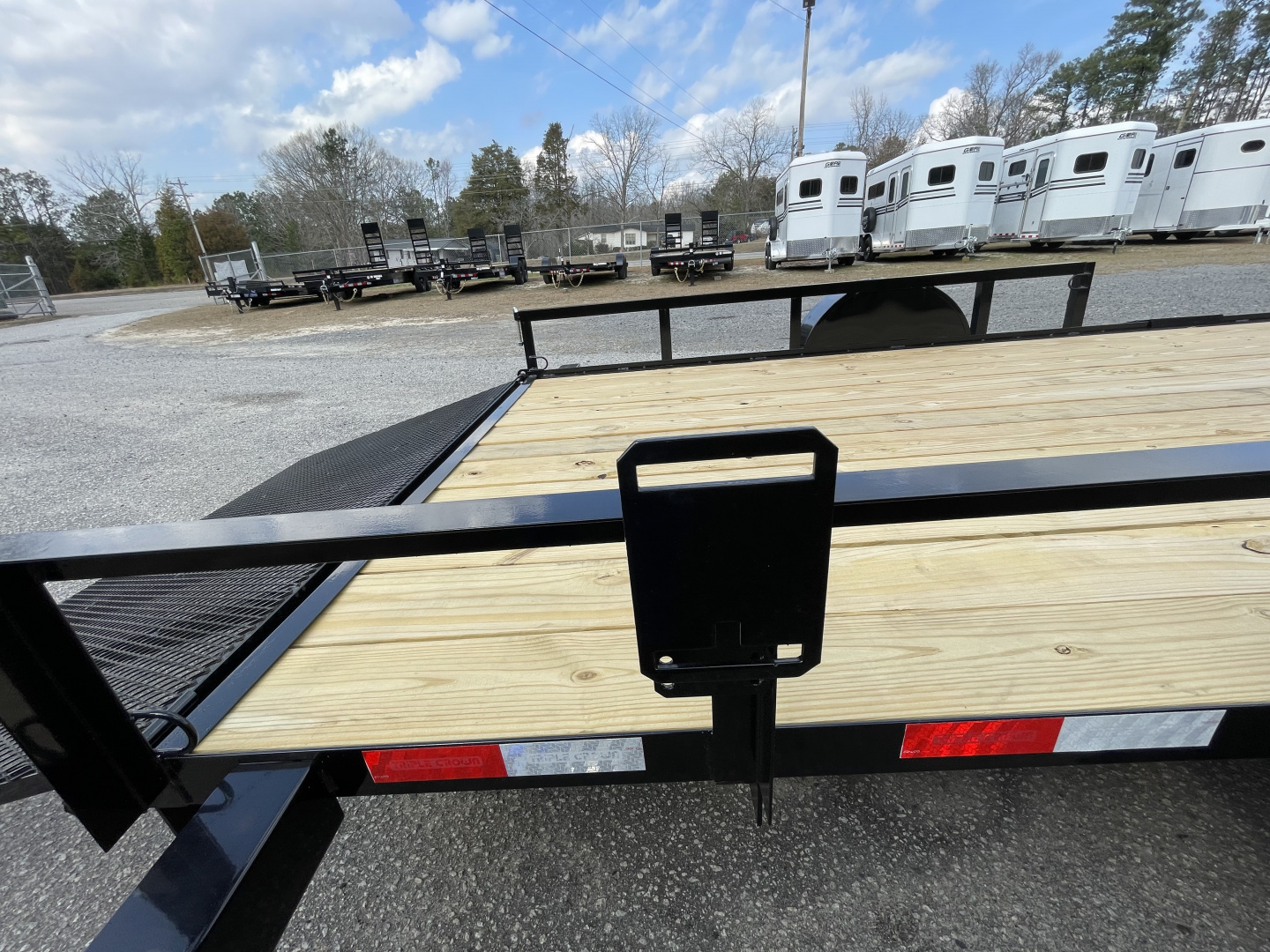 New 2026 Triple Crown Trailers 7x14ATV Utility Trailer