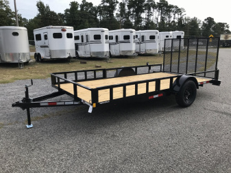 New 2026 Triple Crown Trailers 7x14ATV Utility Trailer