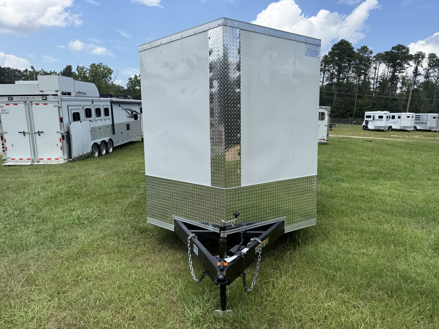 New 2025 Manley Trailers 7x12TA Cargo / Enclosed Trailer