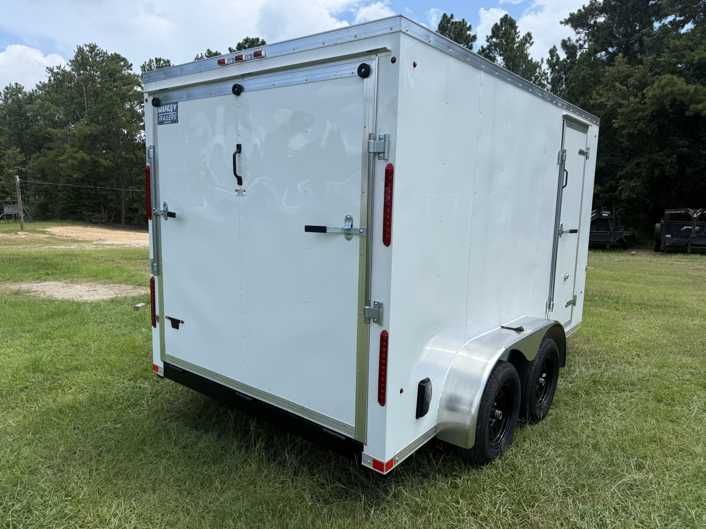 New 2025 Manley Trailers 7x12TA Cargo / Enclosed Trailer