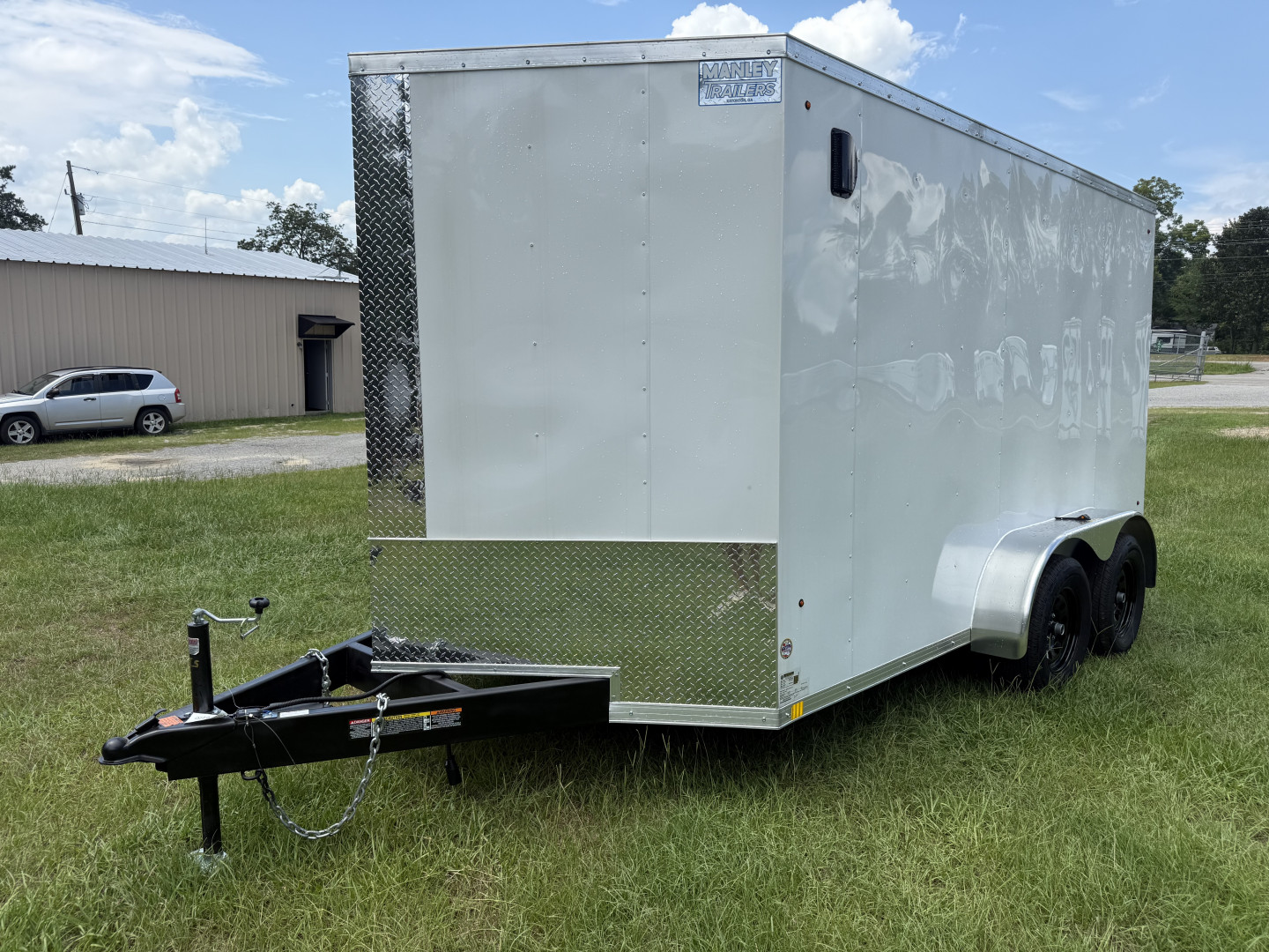 New 2025 Manley Trailers 7x12TA Cargo / Enclosed Trailer