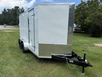 New 2025 Manley Trailers 7x12TA Cargo / Enclosed Trailer