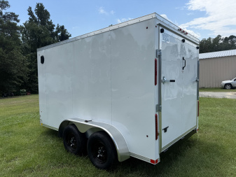 New 2025 Manley Trailers 7x12TA Cargo / Enclosed Trailer