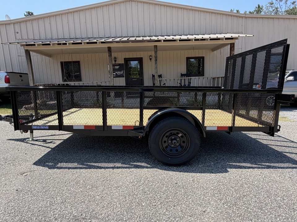 New 2026 Triple Crown Trailers 6x12-2'HS Utility Trailer