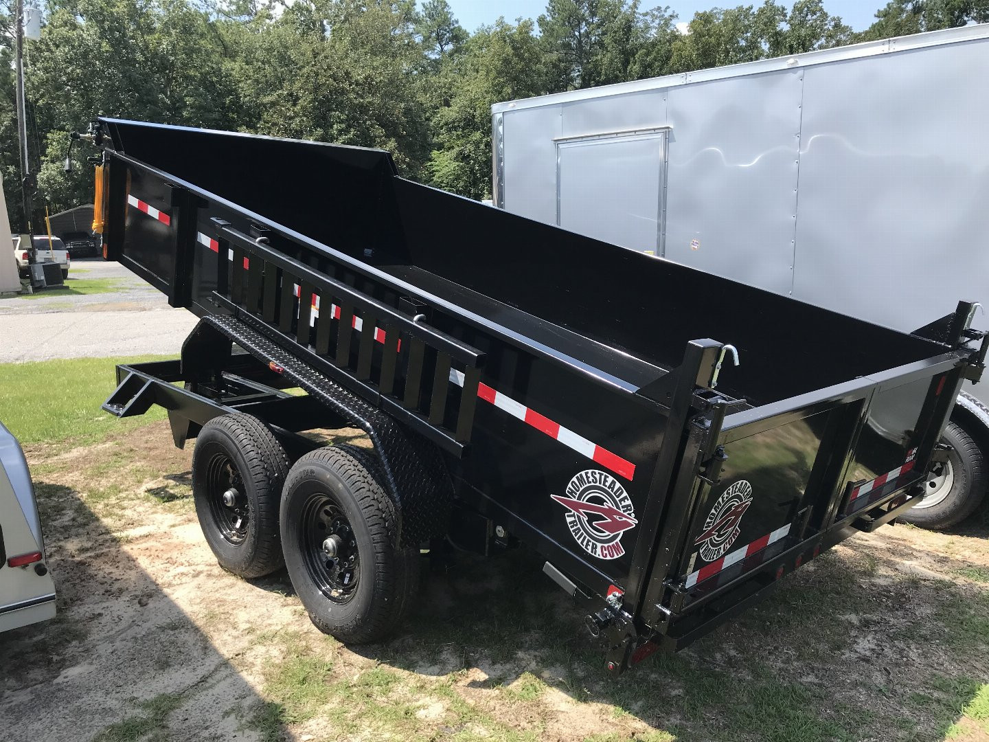 New 2025 Homesteader Trailer 714JX Dump Trailer